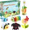Craft Kit for Kids 4-8, Arts and Crafts for Kids, Felt Animal Toddler Craft 8PC, Sewing Crafts